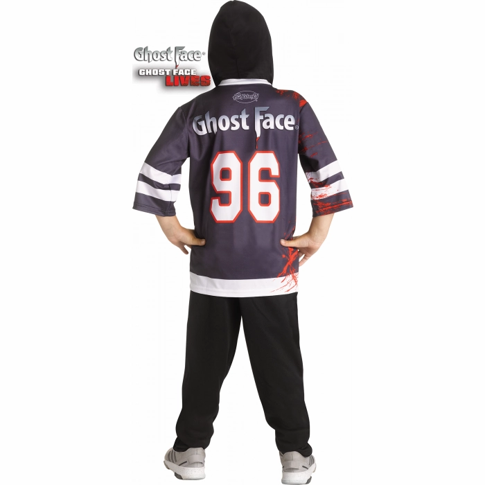 Ghost Face? Horror Jersey & Mask - Child Eerie Crafts Creepy Treats