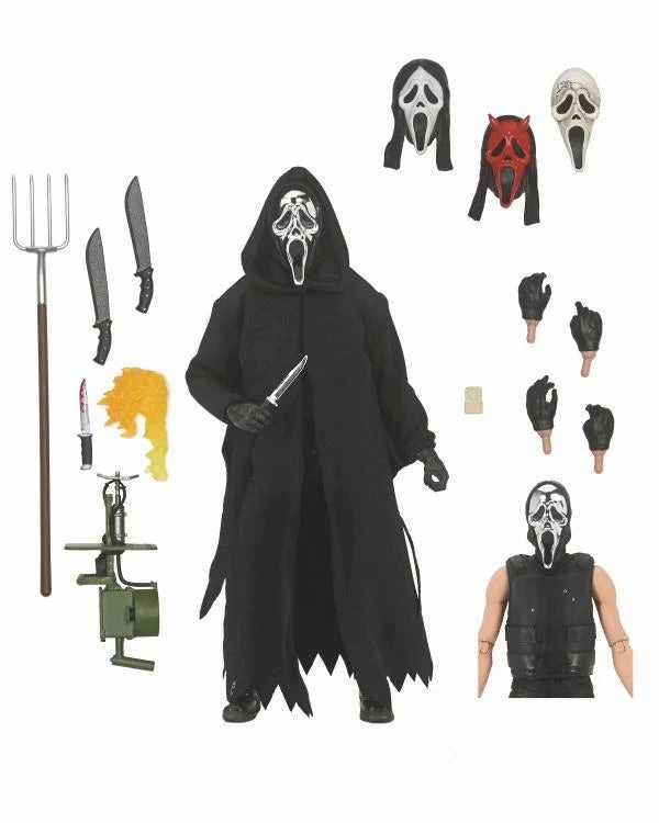 Fantastic Figures Ghostly Supplies Ghost Face Inferno Ultimate Action Figure