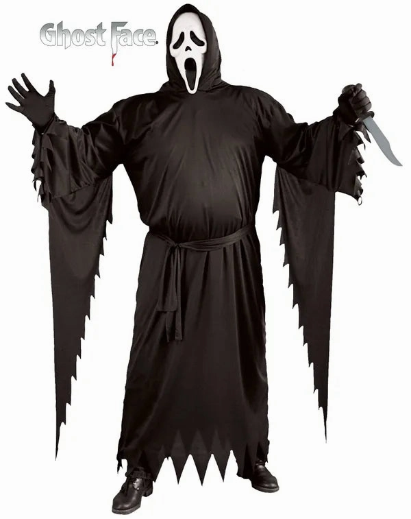 Mystical Displays Ghost Face Plus Size Costume