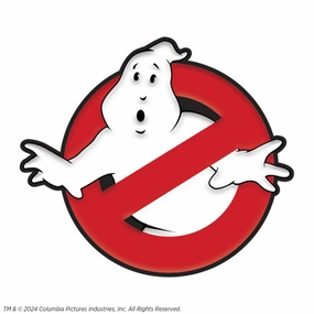 Scary Props Ghostbusters - No Ghosts Glow in the Dark Enamel Pin