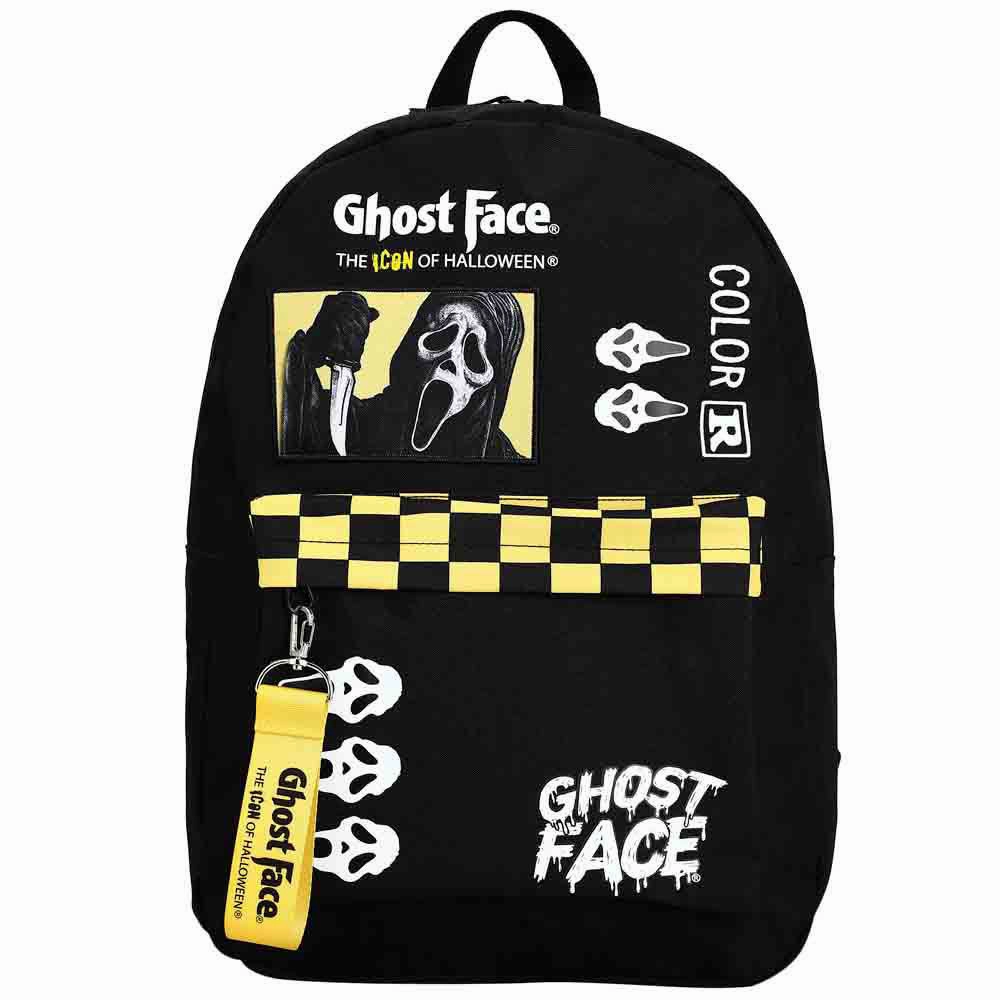 Ghostface The Icon of Halloween Laptop Backpack Monster Party Frightening Treats