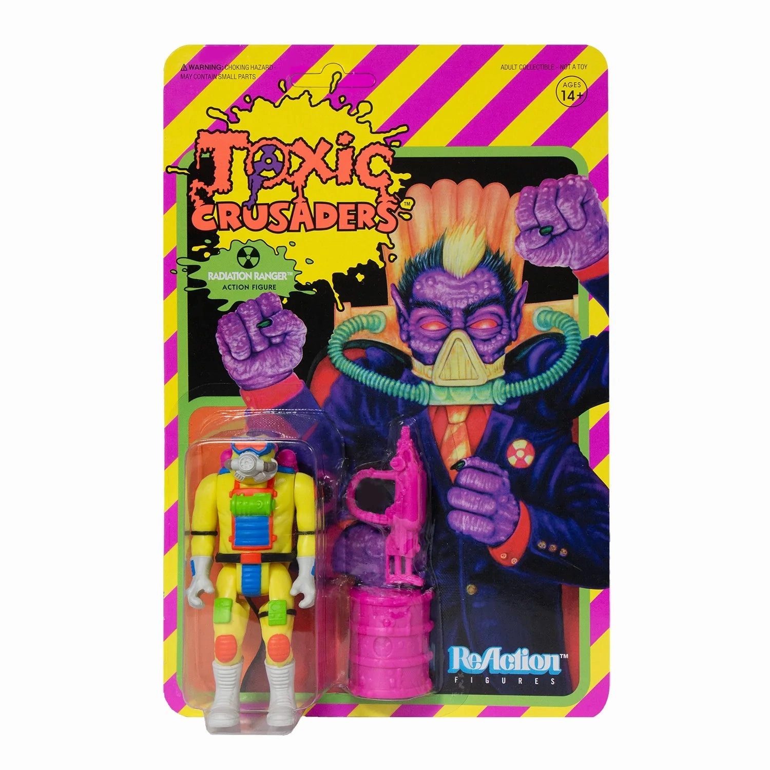 Toxic Crusaders Radiation Ranger Action Figure Eerie Designs