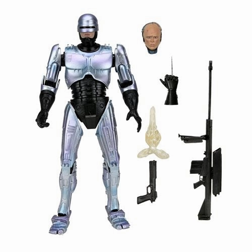 RoboCop Ultimate RoboCop 7-Inch Scale Action Figure Eerie Displays Mystical Designs
