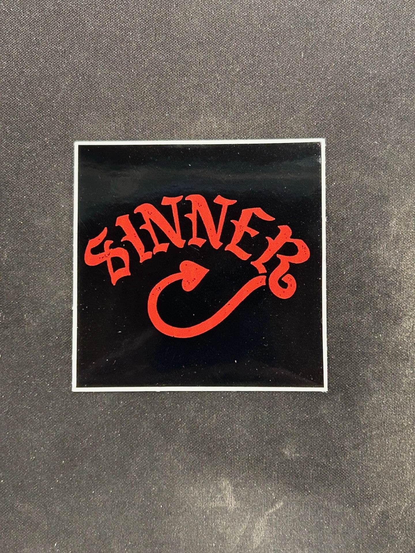 Sinner Sticker Creepy Designs Enchanting Accessories