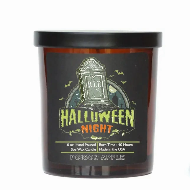 Halloween Night Soy Wax Candle - Witch's Potion Halloween Candles Charming Supplies Frightening Ornaments