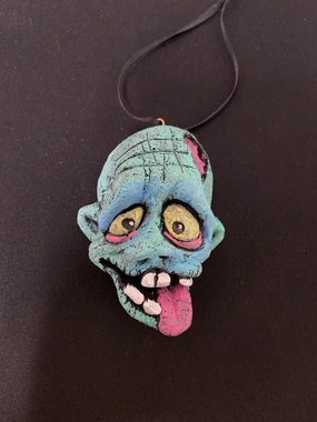 Eerie Treats Zombie Trick-A-Tree Ornament