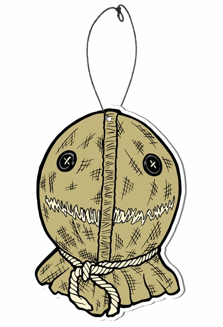 Fear Freshener - Trick R Treat Sam Burlap Whimsical Masks Eerie Lights