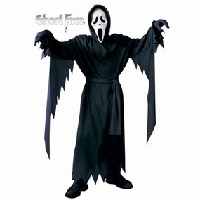 Mysterious Decorations Charming Party Ghost Face Child Costume