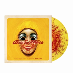 Frightening Props Monster Decorations Waxwork Records - Alice, Sweet Alice - Yellow Raincoat with Blood Red Splatter Colored Vinyl