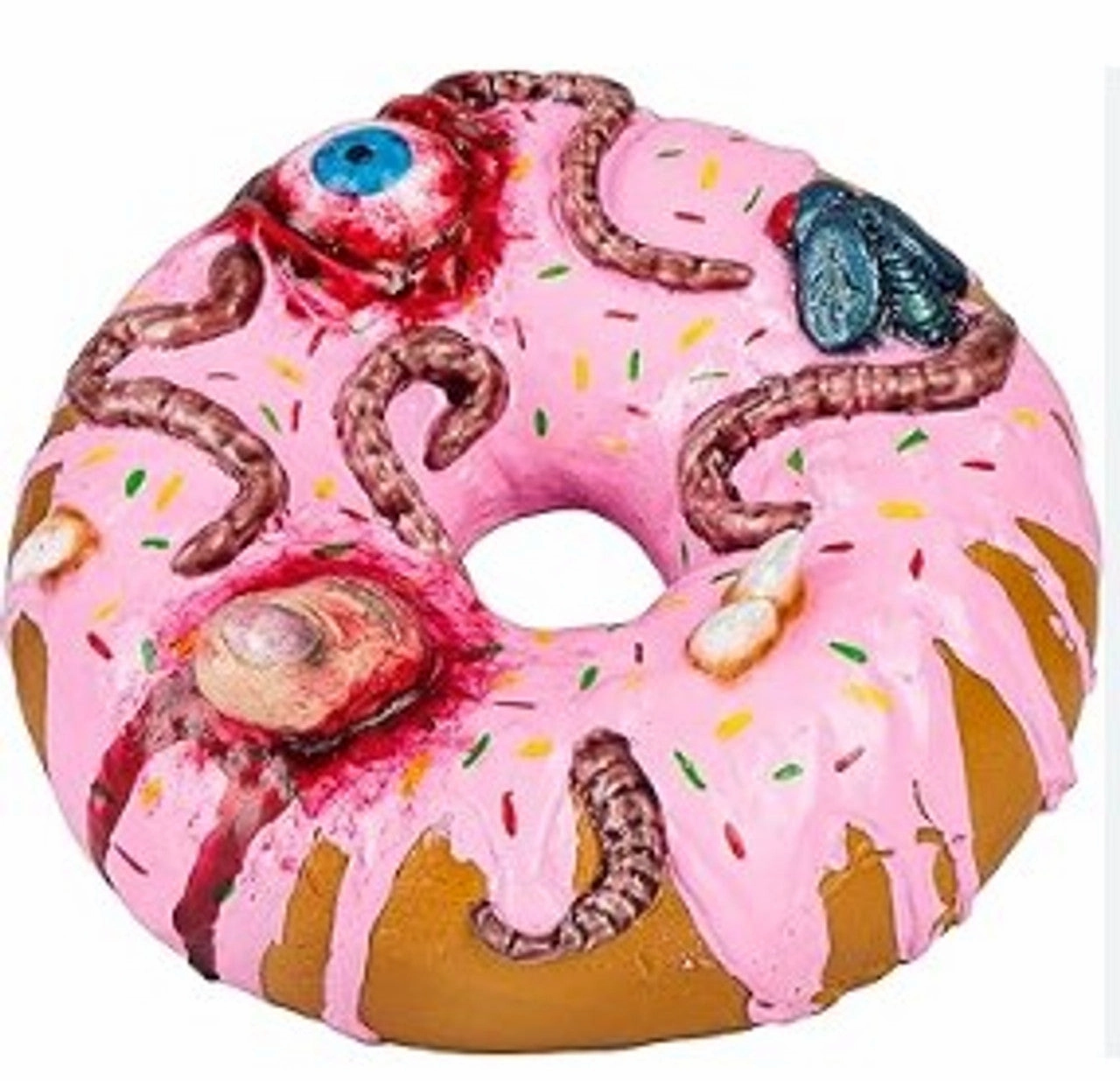 Whimsical Ornaments Nasty Donut Prop