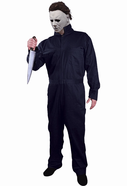 HALLOWEEN (1978) - MICHAEL MYERS ADULT COVERALLS Scary Masks