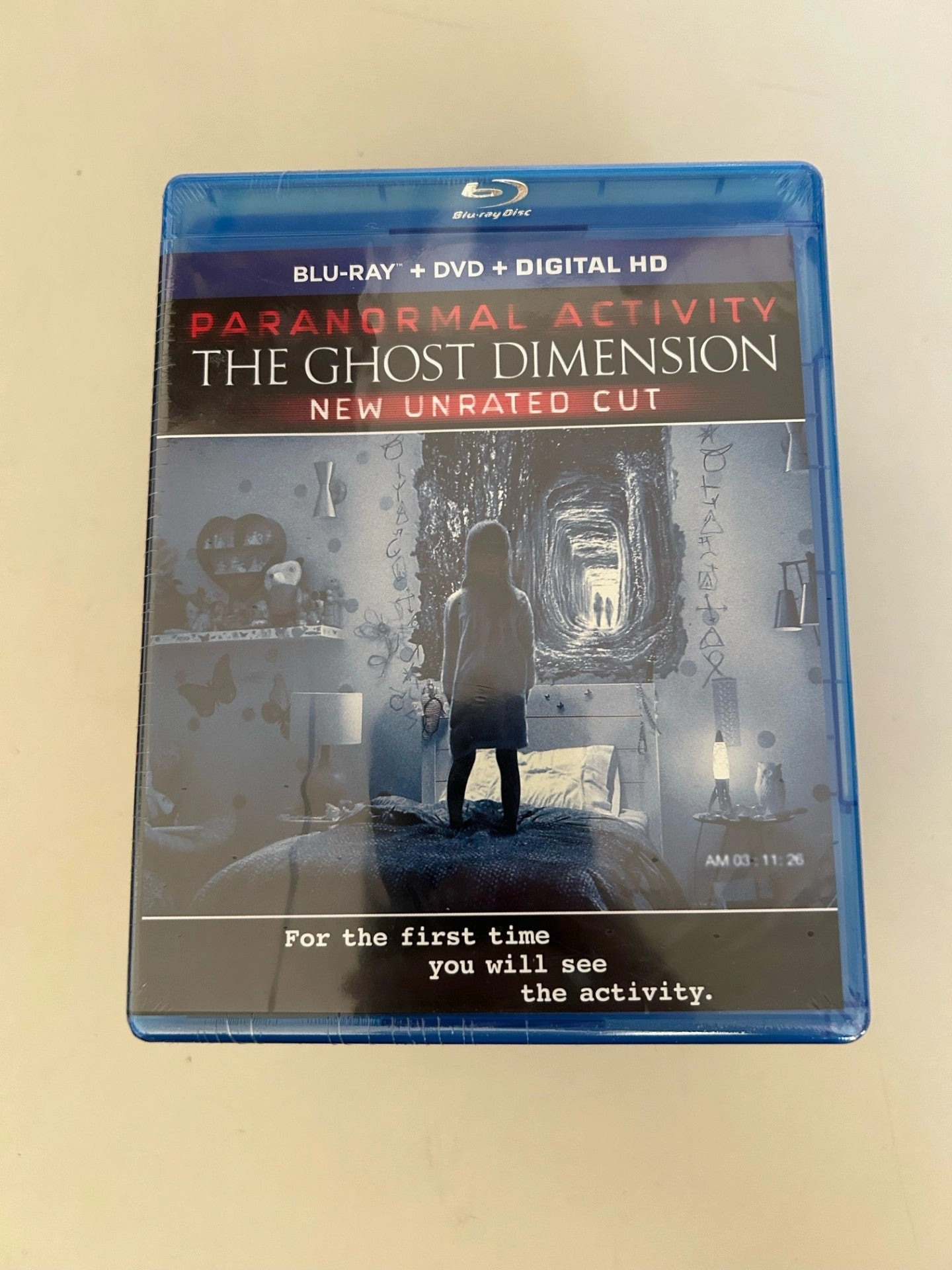 Paranormal Activity: The Ghost Dimension Unrated Blu Ray Mystical Supplies Festive Masks