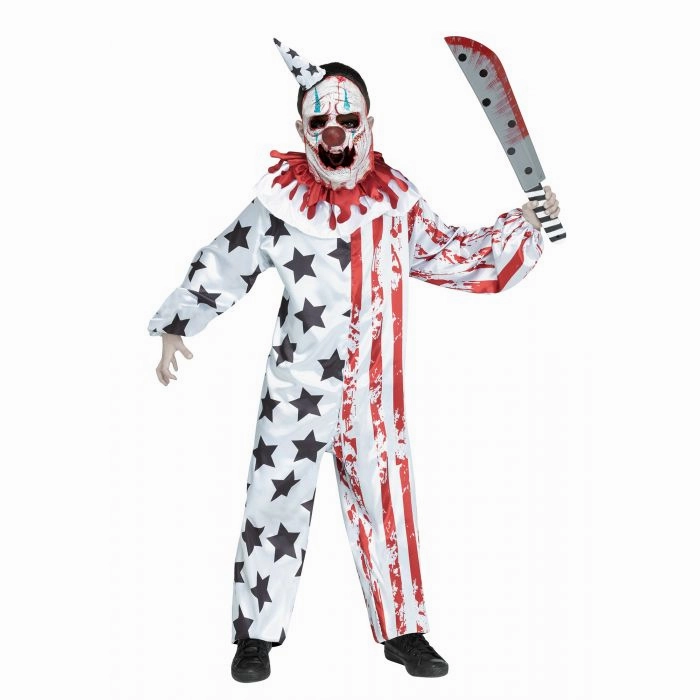 Scary Designs Cutter the Clown Child Costume