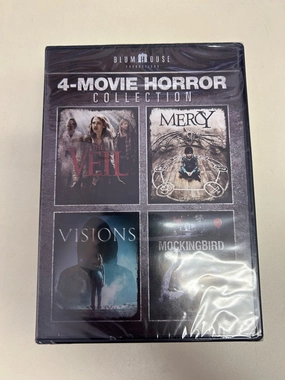 Creepy Displays Mysterious Masks Blumhouse 4 Movie Collection DVD