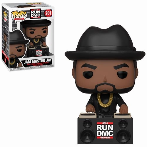 Run DMC Jam Master Jay Funko Pop! Vinyl Figure #201 Creepy Accents