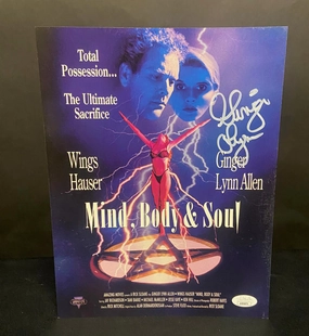 Ginger Lynn Signed Mind Body and Soul 8x10 Photos Charming Party Fantastic Figures