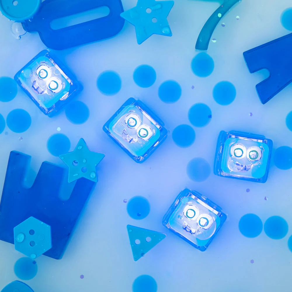 Stopwatch Toy Glo Pals Light-Up Cubes