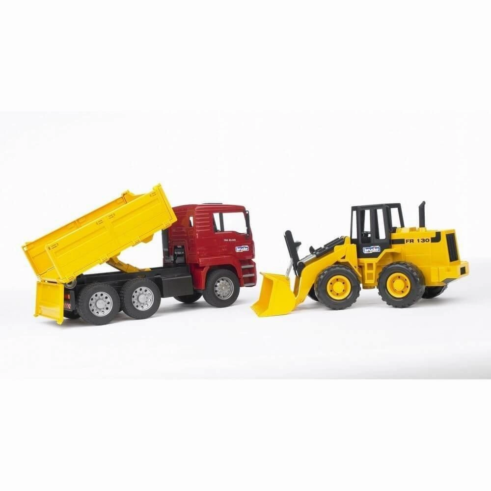 Innumerable Supply BRUDER MAN TGA Construction Truck With Road Loader