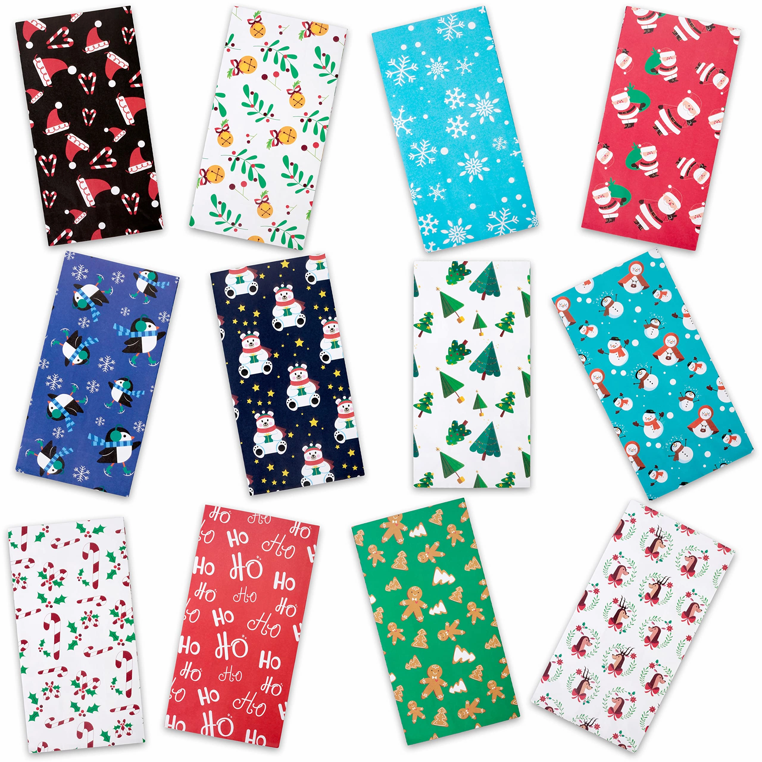 Goodie Gift Bags, 96 Pcs Playful Lights Spooky Treats