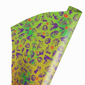 Mystical Figures Creepy Accessories GOOSEBUMPS - SPLATTER WRAPPING PAPER