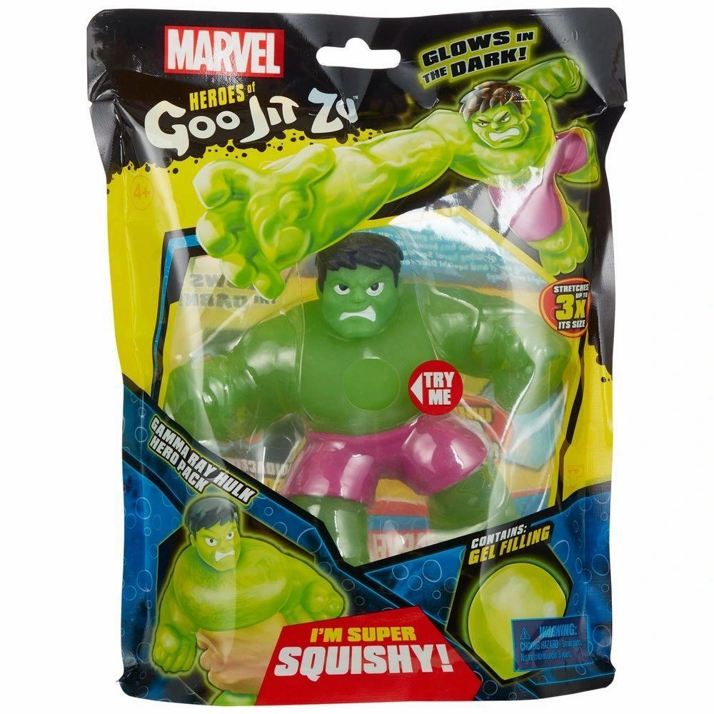 Heroes Of Goo Jit Zu Marvel Gamma Glow Hulk Full Comprehension Parallel Narrative