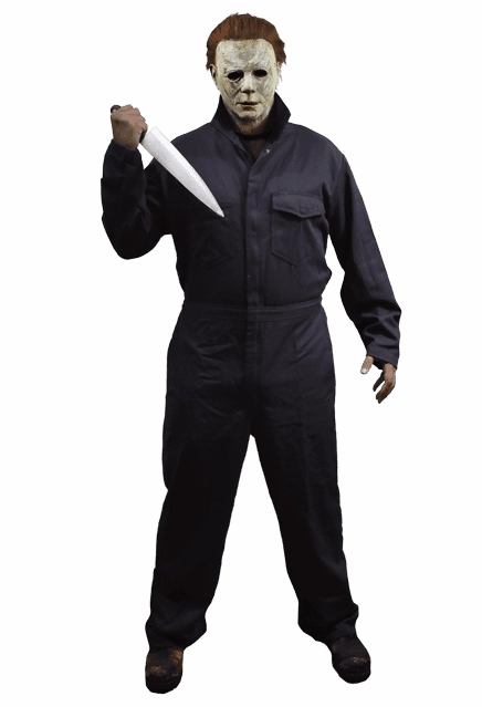 Halloween 2018 - Michael Myers Adult Coveralls Eerie Supplies Mysterious Decorations