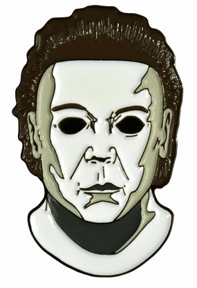 HALLOWEEN 8 RESURRECTION MICHAEL MYERS ENAMEL PIN Frightening Accessories