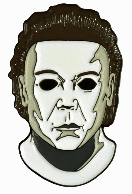 HALLOWEEN 8 RESURRECTION MICHAEL MYERS ENAMEL PIN Frightening Accessories