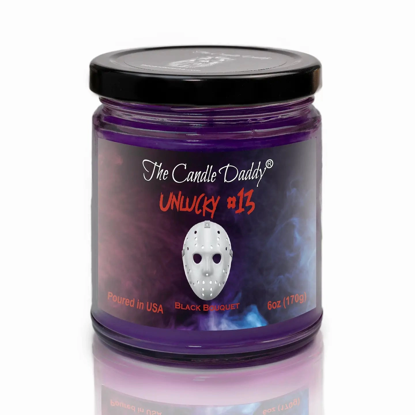Halloween Candle -Unlucky #13 - Black Bouquet Horror Movie Whimsical Props Ghostly Supplies
