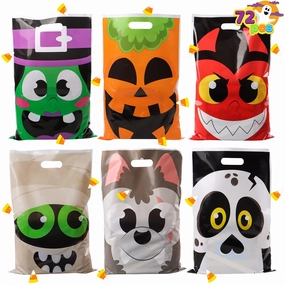 Halloween Characters Goodie Bag, 72 Pcs Charming Figures