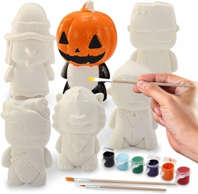 Fantastic Masks Frightening Party Halloween Squishy Coloring Craft Kit