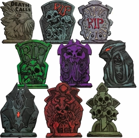 Halloween Tombstone Yard Decorations Ghoulish Accents Creepy Decor