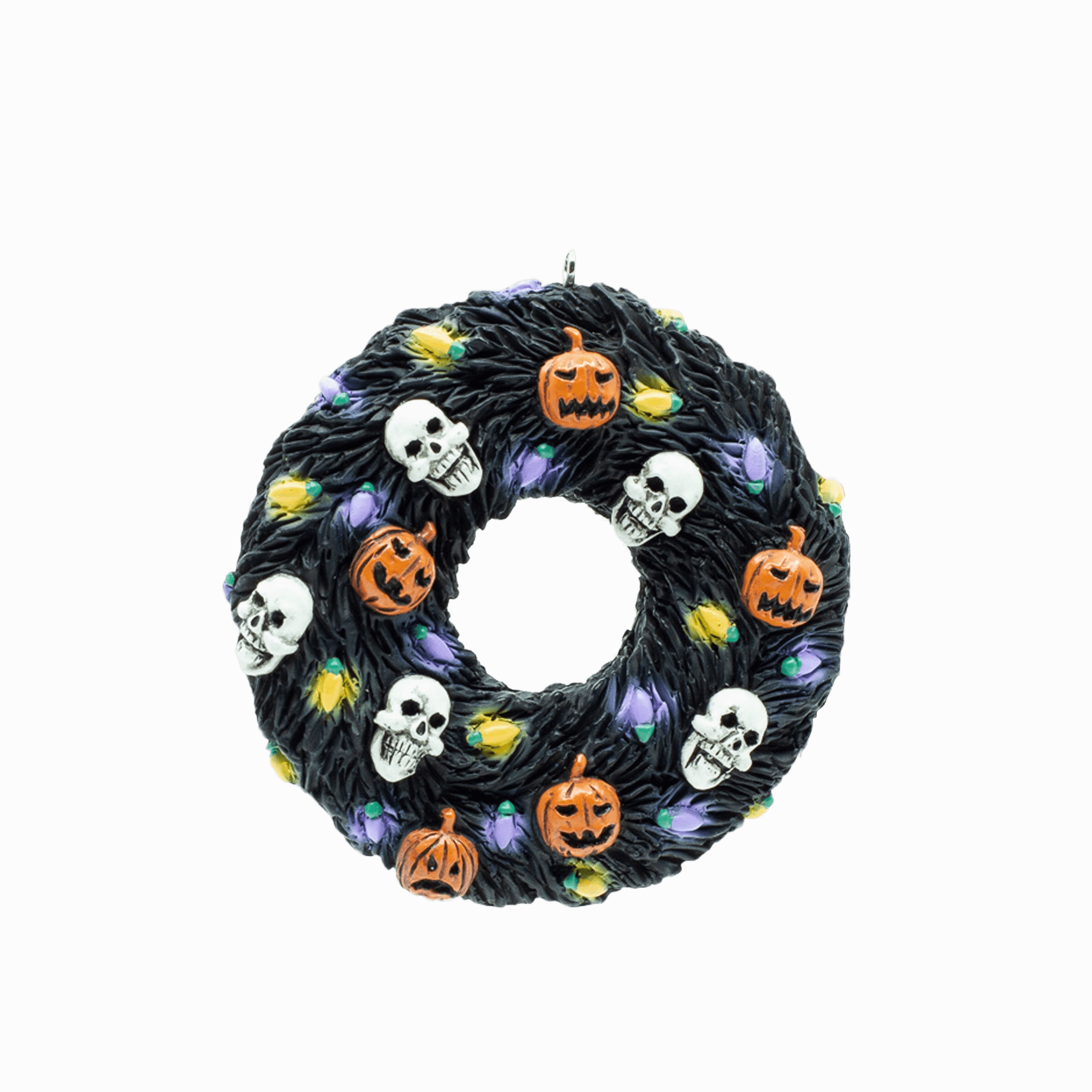 Halloween Wreath Horrornament Playful Designs Enchanting Accents