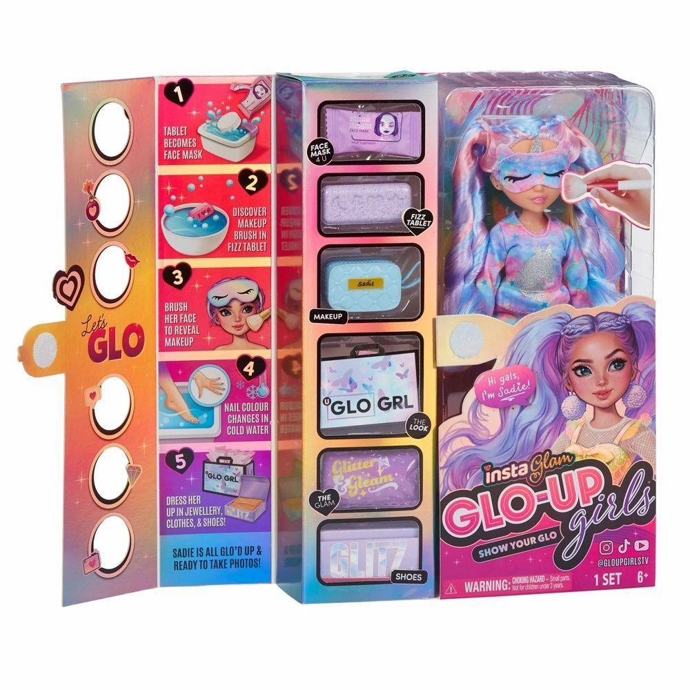 Experience Points Shimmer 'n Sparkle Instaglam Glo-Up Girls Sadie