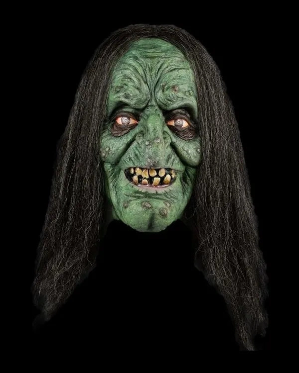 Haunted Designs Haunted Props Oktober Studios - H?xan (Green Witch) Mask