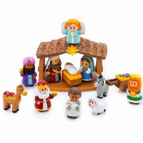 Haunted Decorations Mini Nativity decoration Enchanting Ornaments