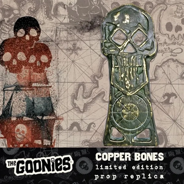 Creepy Crafts Whimsical Supplies The Goonies - Copper Bones Skeleton Key Limited Edition Prop Replica