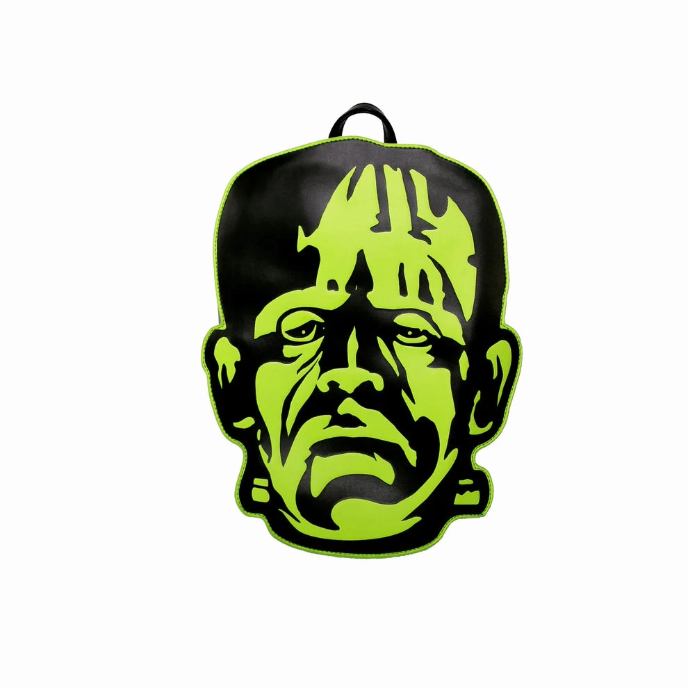 Playful Party Frankenstein Monster Head Backpack
