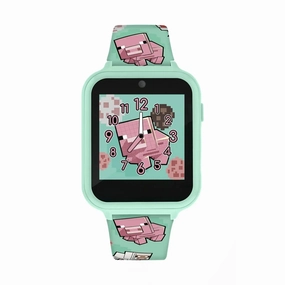 Minecraft Interactive Silicon Strap Kids' Watch Storytelling Ability