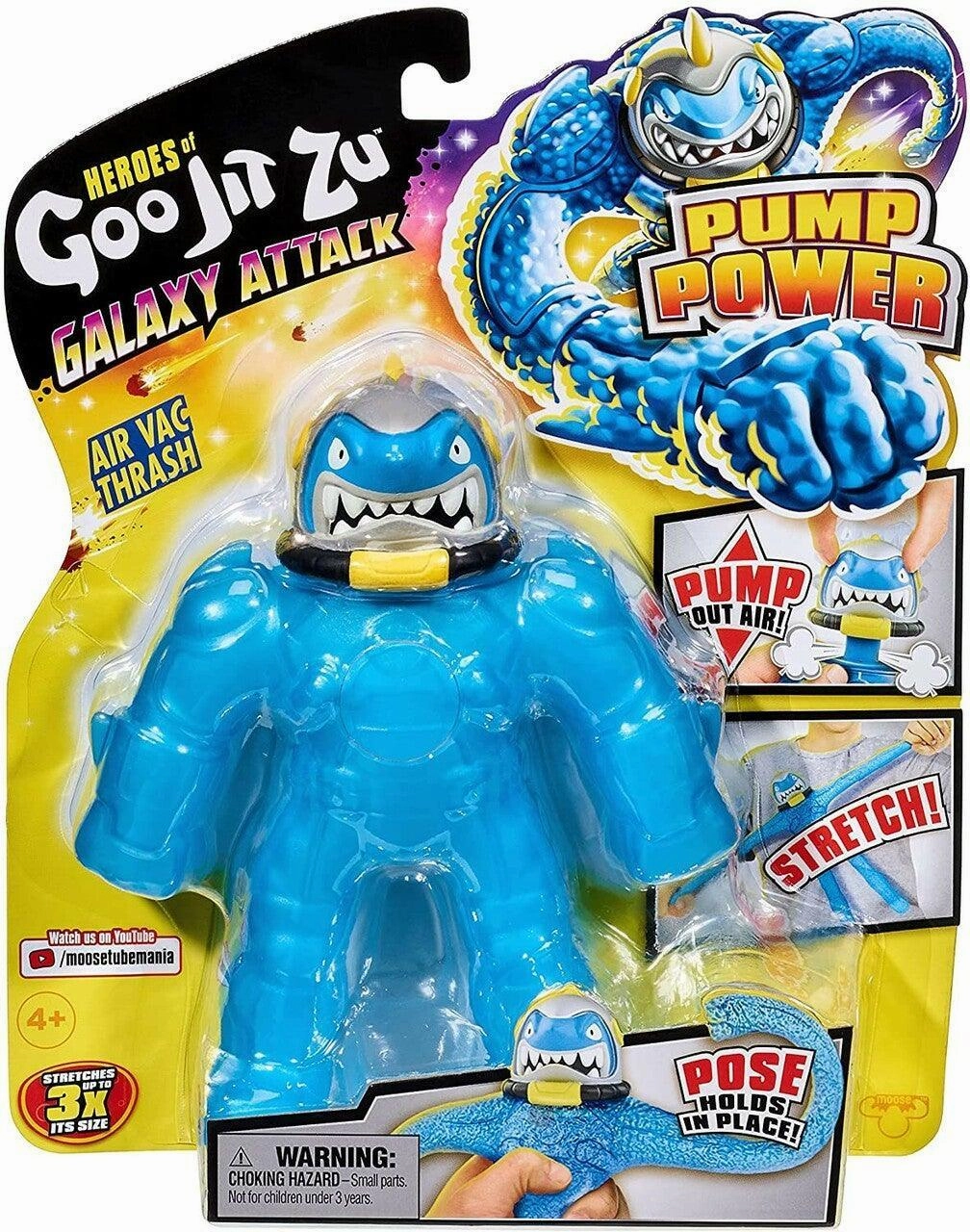 Ultimate Expression LGBTQ Representation Heroes of Goo Jit Zu Galaxy Attack Air Vac Thrash Action Figure