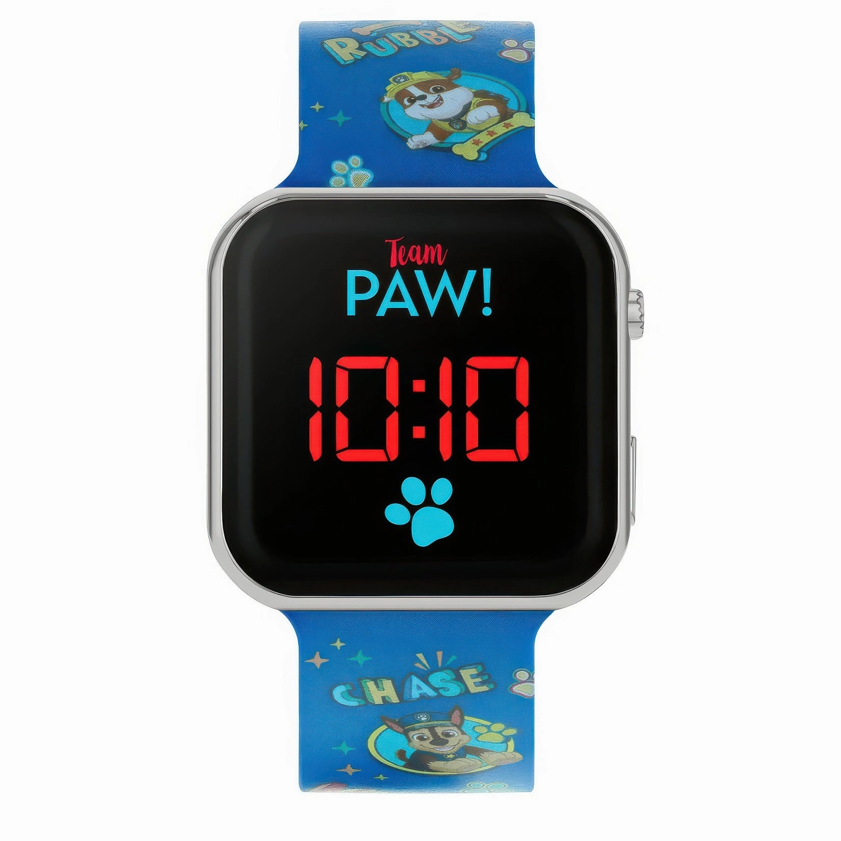 PAW Patrol Blue Silicone Strap Digital LED Watch Creative Control