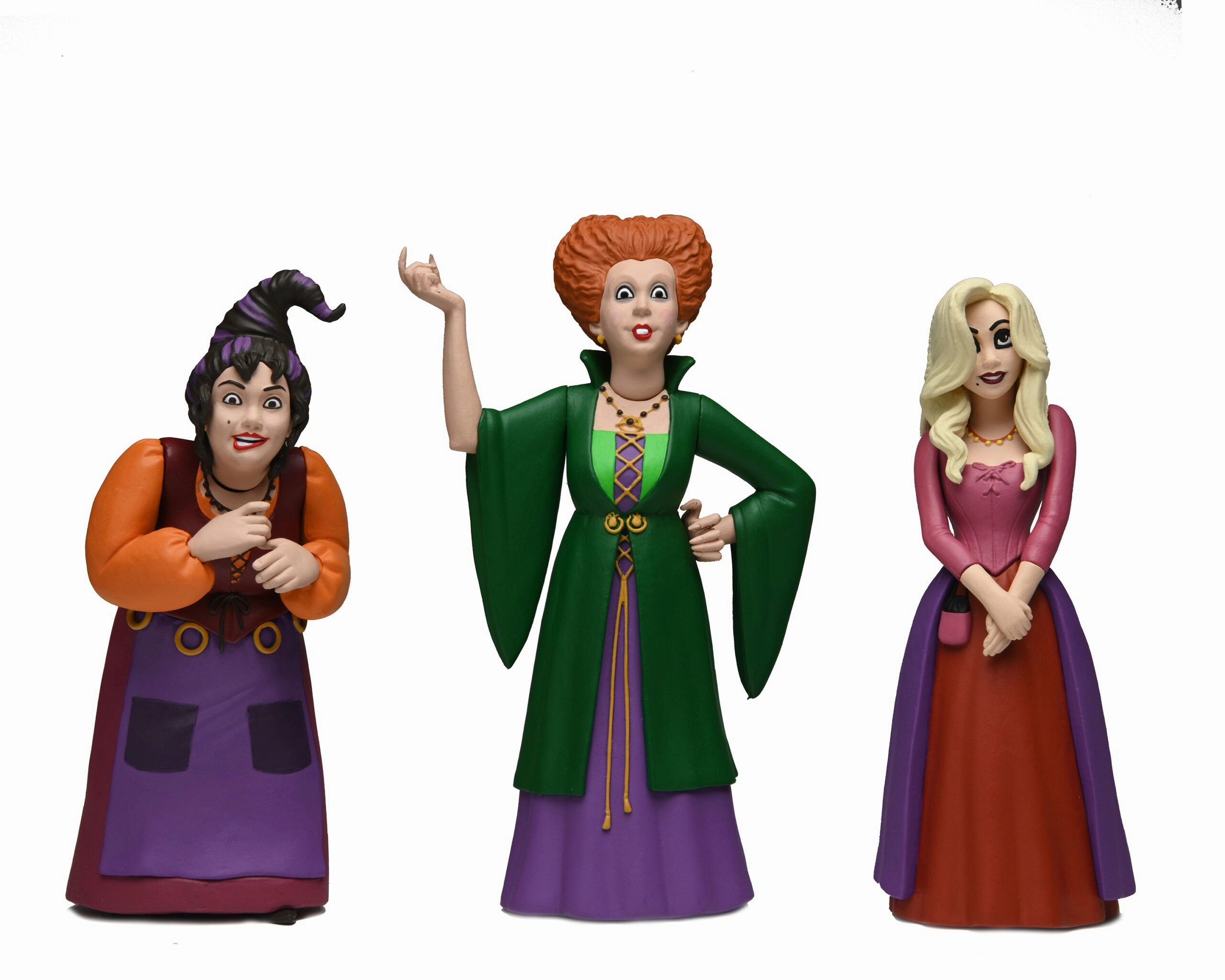 Hocus Pocus ?C Sanderson Sisters ?C Toony Terrors 6?? Scale Action Figures - 3-Pack Haunted Masks