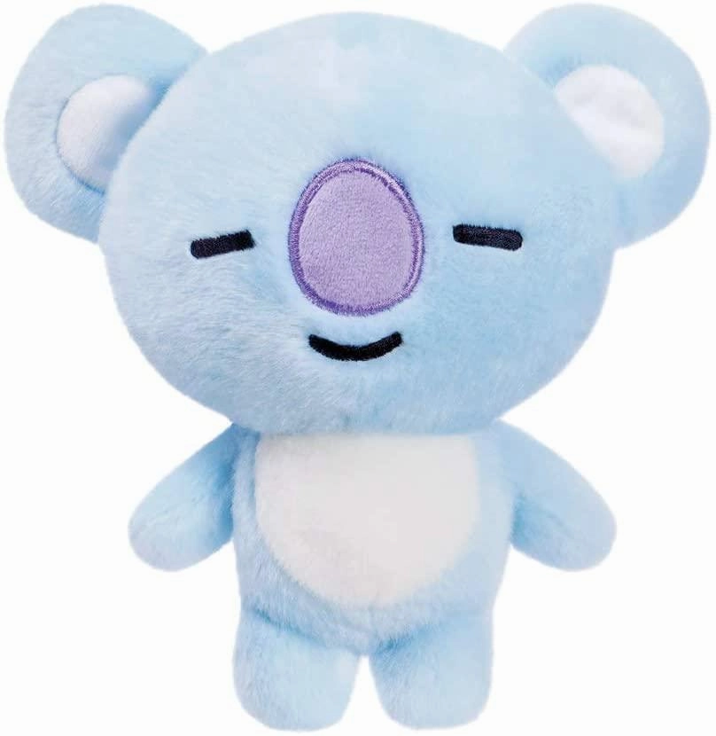 AURORA BT21 Official Merchandise, KOYA Soft Toy, Small, 61328, Blue Cup Designer Behind The Scenes