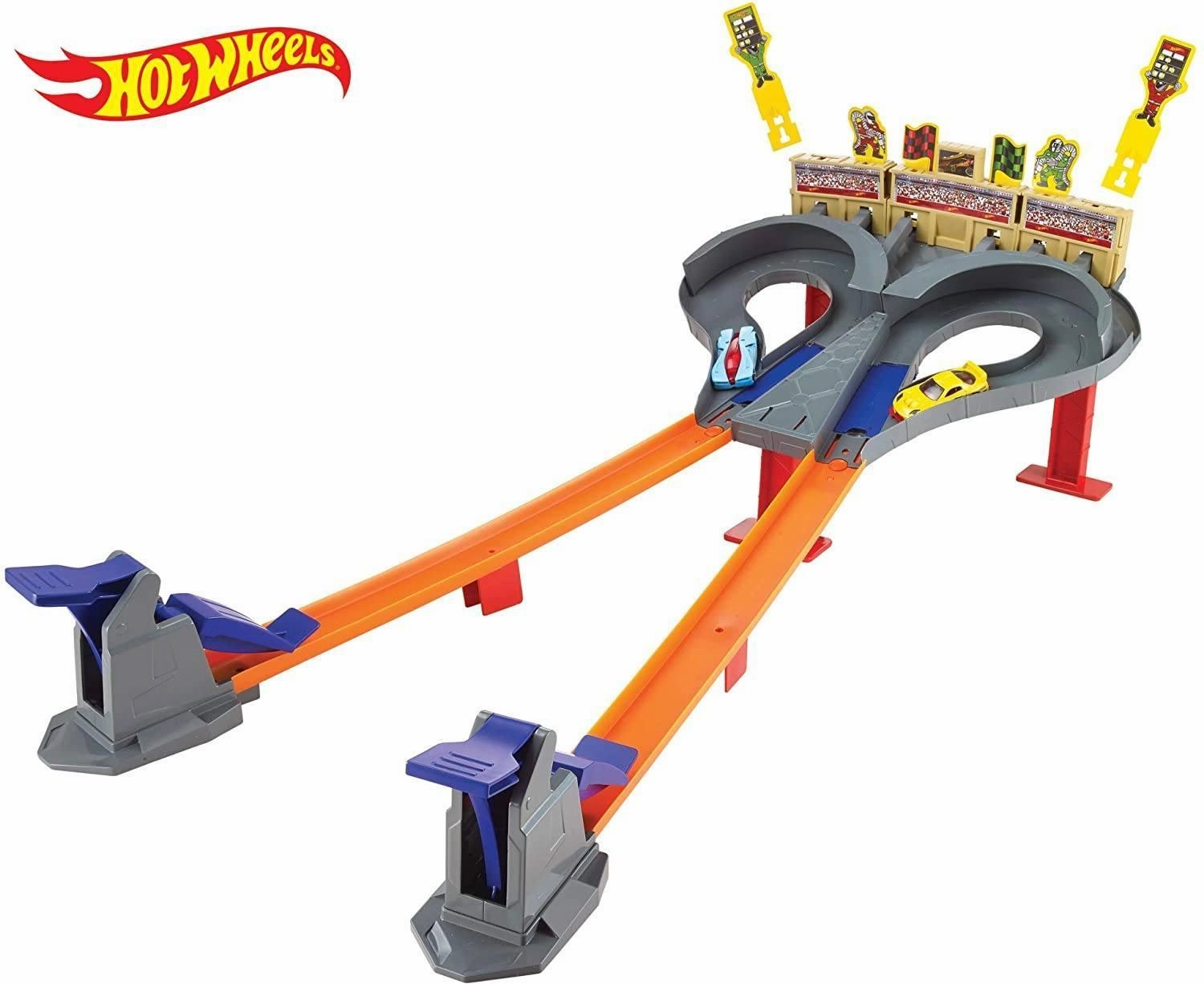 Trigger Warning Hot Wheels CDL49 Super Speed Blastway Track Set