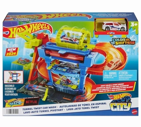 Solo Developer Green Initiative Hot Wheels City Tunnel Twist Car Wash Play Set