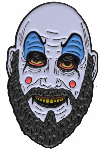 Scary Designs Eerie Supplies House of 1000 Corpses - Captain Spaulding Enamel Pin