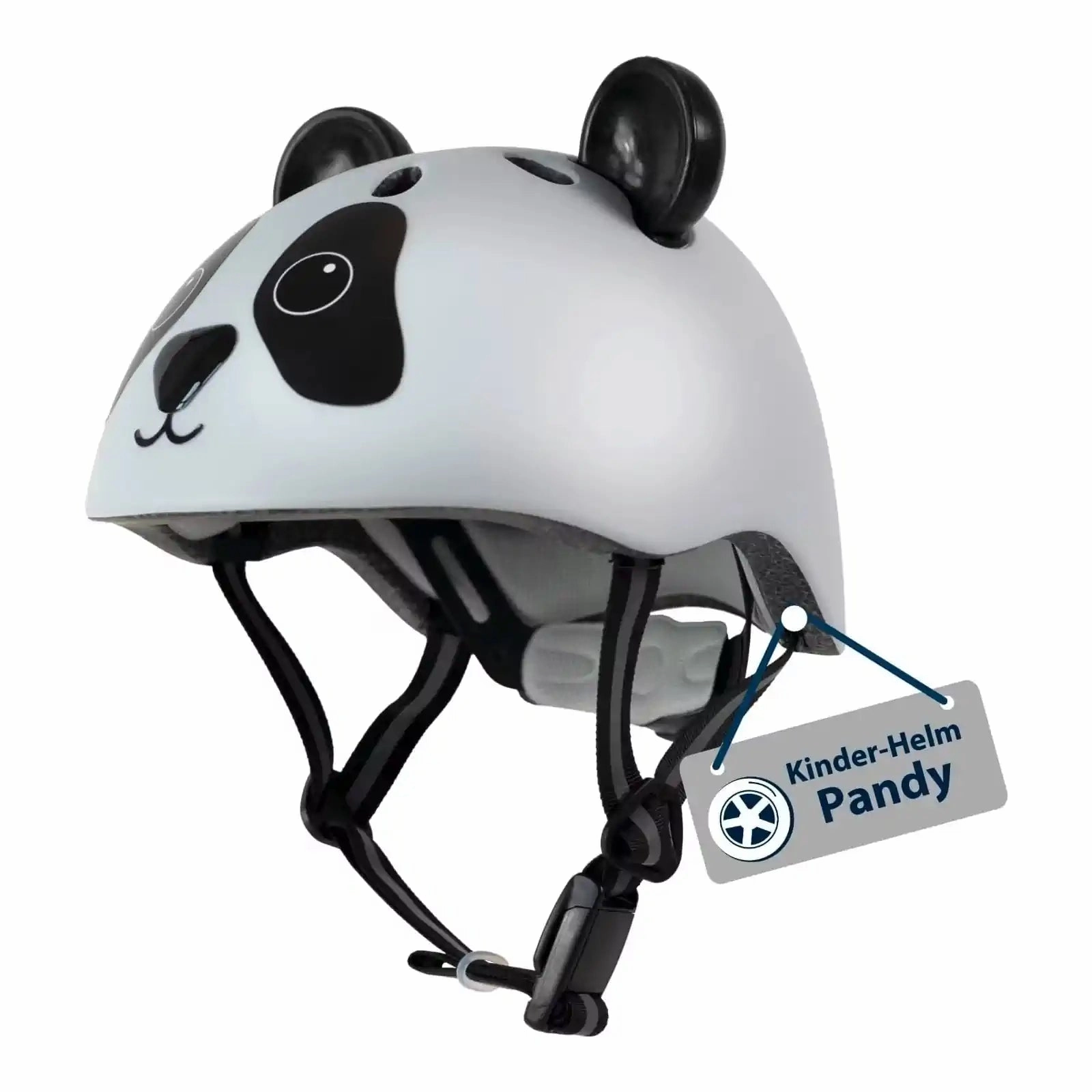 Hudora Children's Helmet Pandy, White, Size 48?C52 Dominant Worker Small Copy