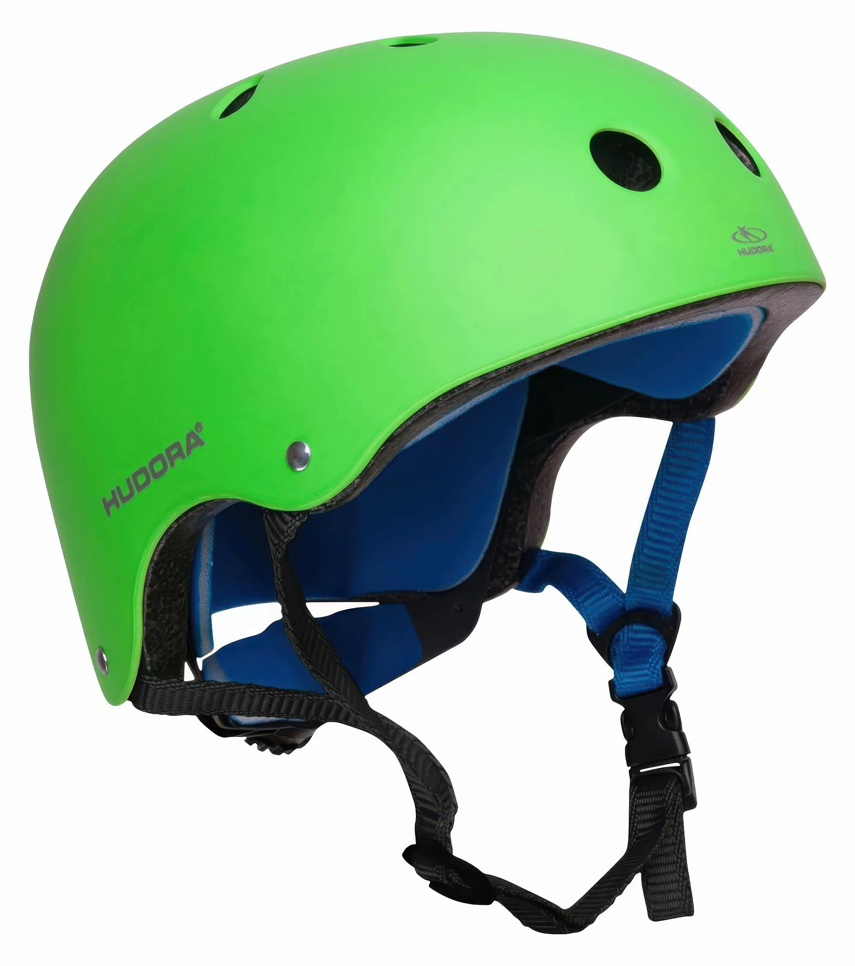 Celebrated Designer Hudora Skater Helmet, Green, Size 48?C60