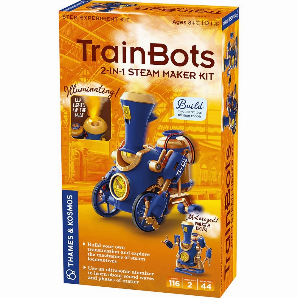 Magic Carpet TrainBots 2-in-1 Steam Maker Kit