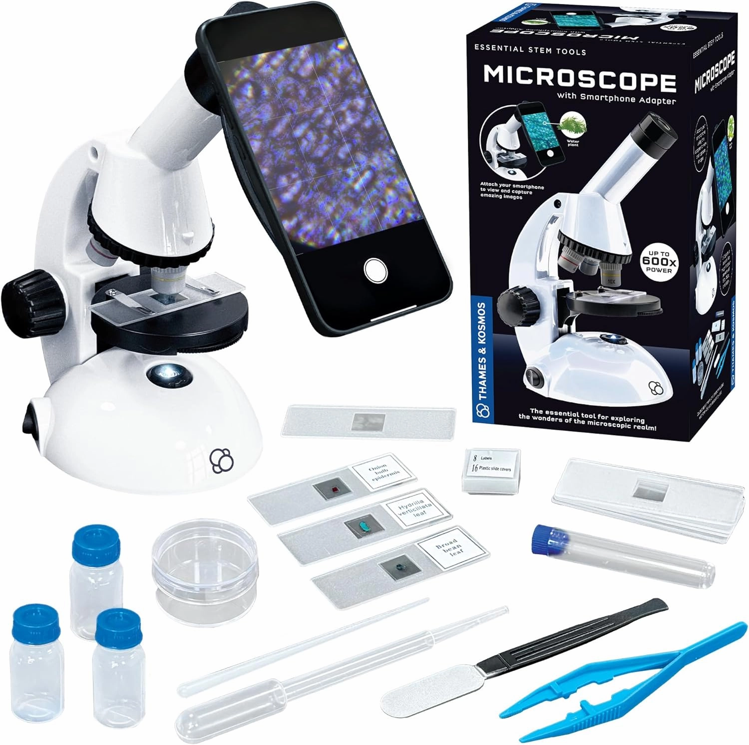 Microscope with Smart Phone Adapter Brain Exercise